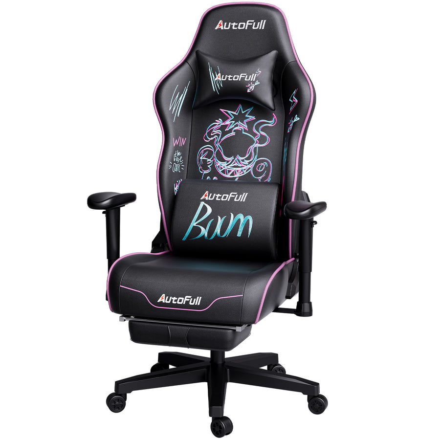 Chaise de jeu AutoFull C3 Pro avec coussin amélioré