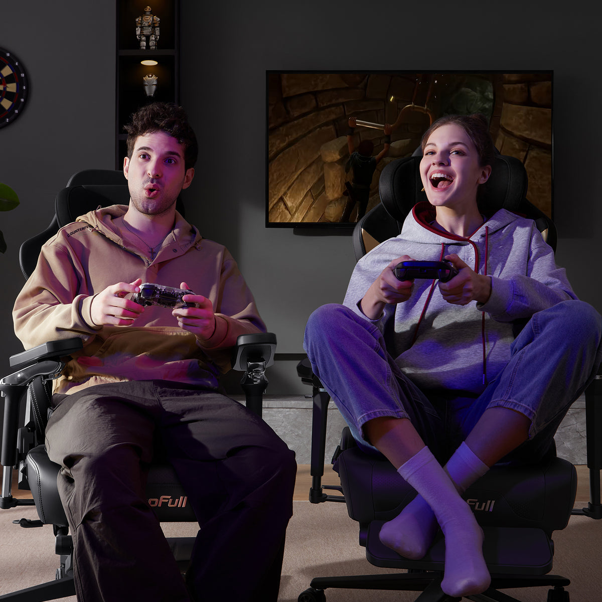 Fauteuil de jeu de massage Shiatsu AutoFull M6 Ultra+ 2.0 [Nouveau et amélioré]