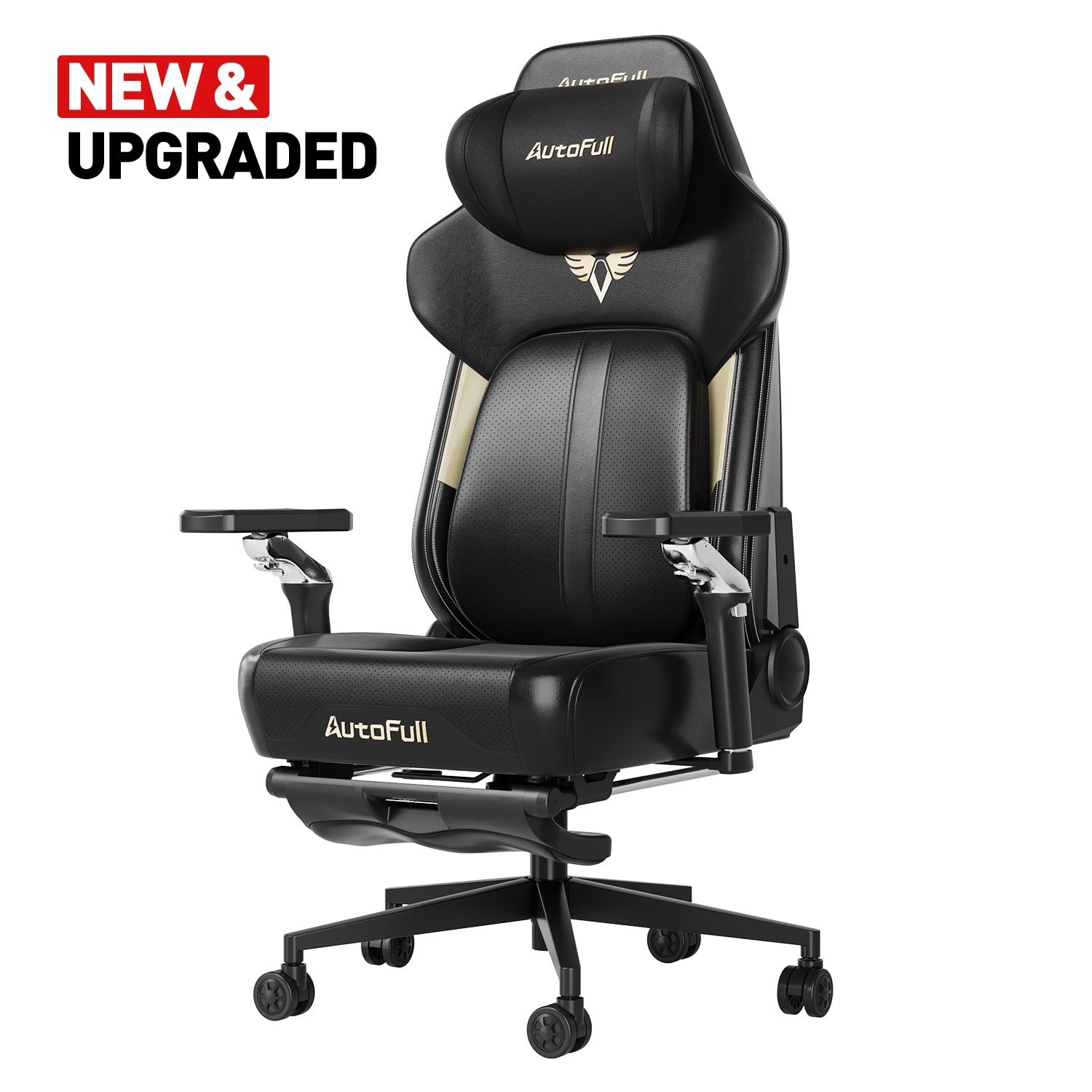 AutoFull M6 Ultra Black Gaming Chair