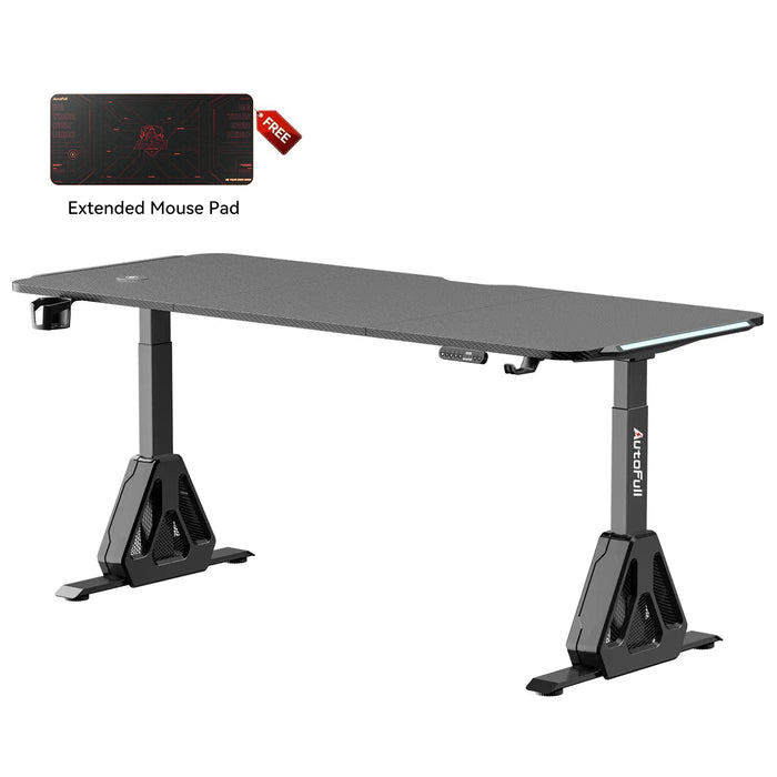 Bureau gaming AutoFull A4 Pro RGB [⚡Tapis de souris étendu gratuit⚡]