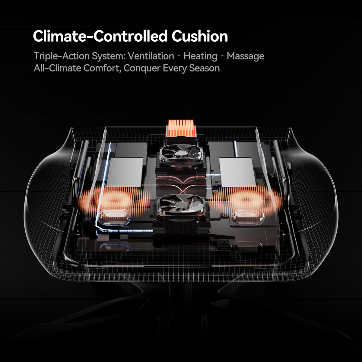 Fauteuil de jeu de massage Shiatsu AutoFull M6 Ultra+ 2.0 [Nouveau et amélioré]