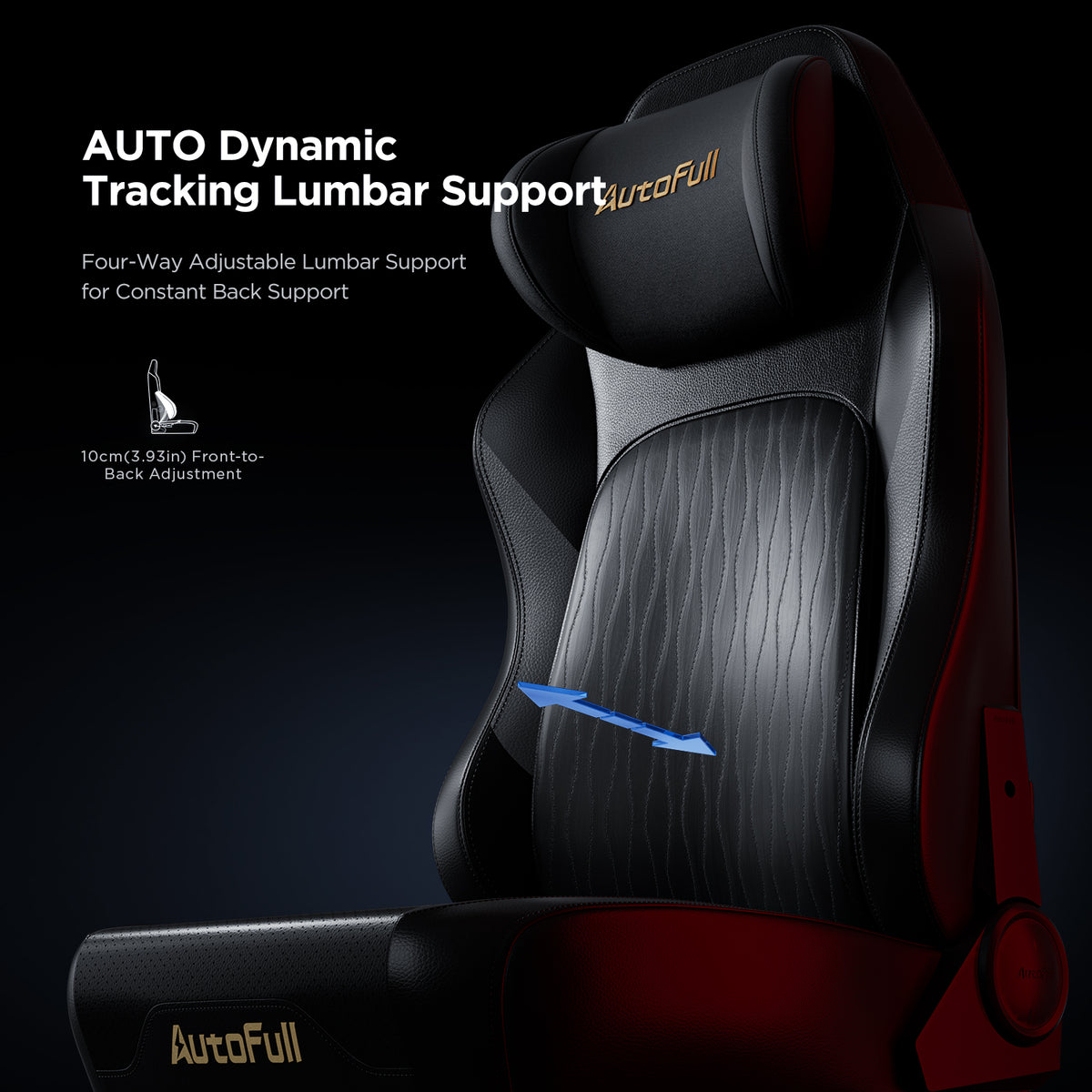 AutoFull M6 Pro 2 Ergonomic Gaming Chair [No Massage, Lower Price]