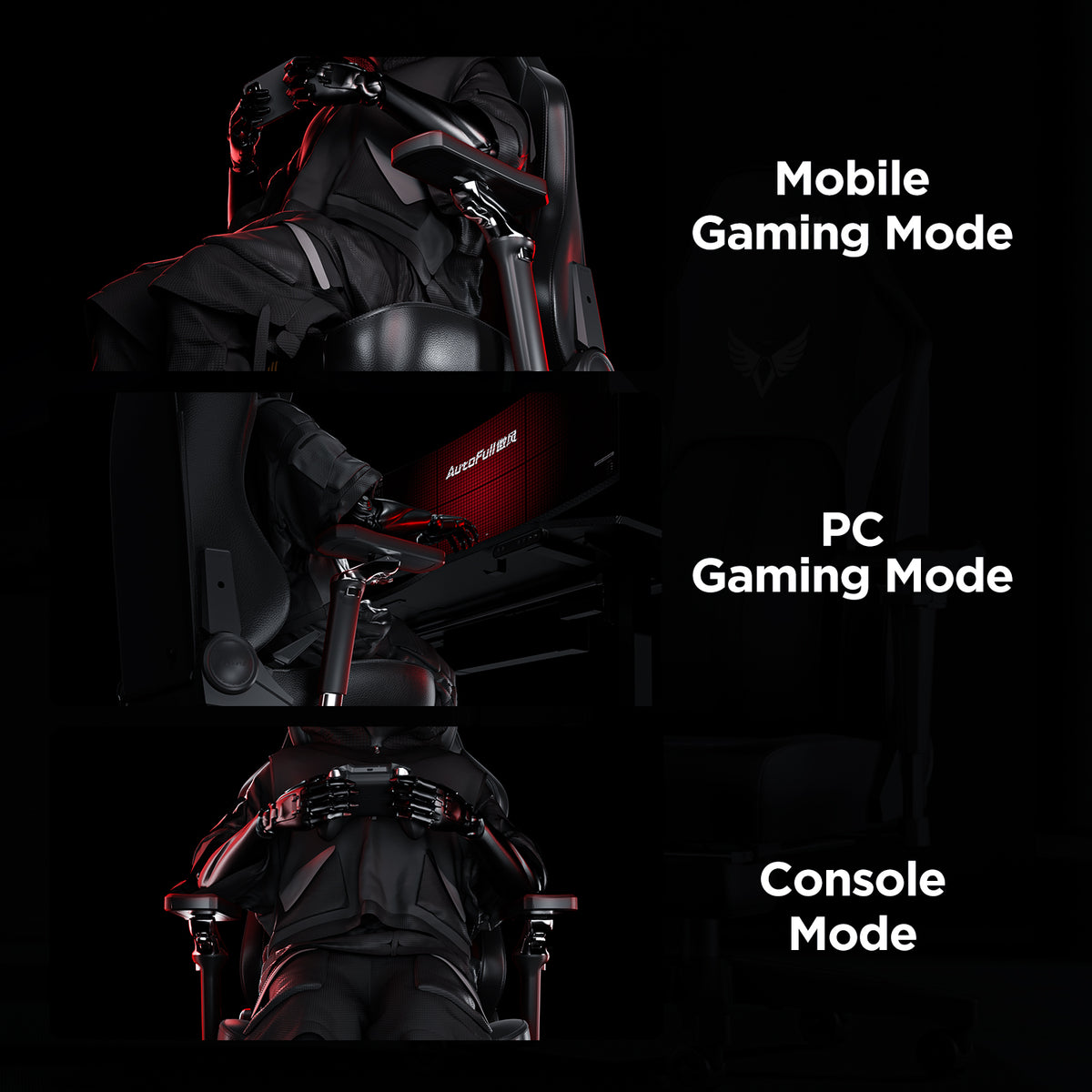 AutoFull M6 Pro 2 Ergonomic Gaming Chair [No Massage, Lower Price]