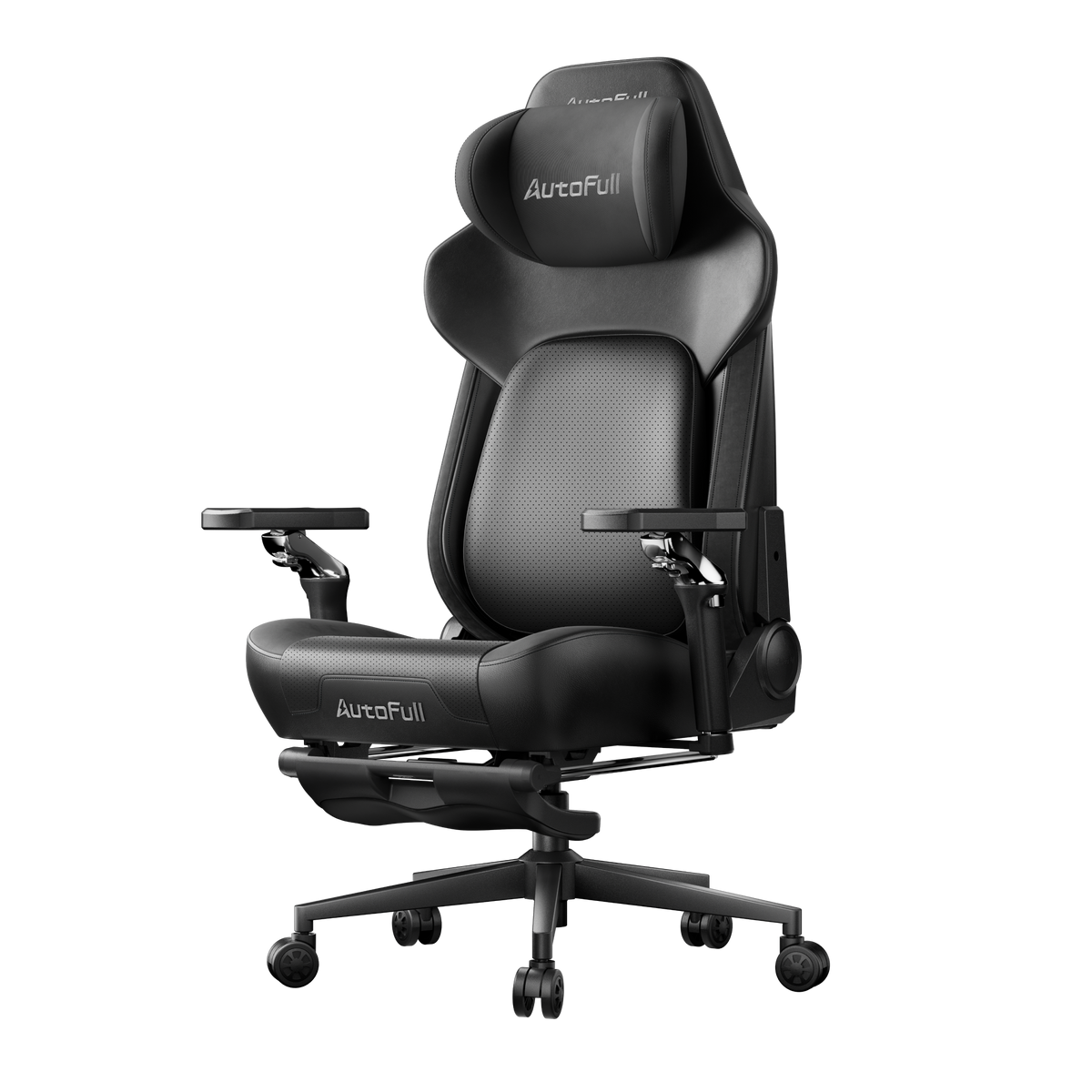 AutoFull M6 Ultra 2.0 Ergonomic Gaming Chair [Black/Black]
