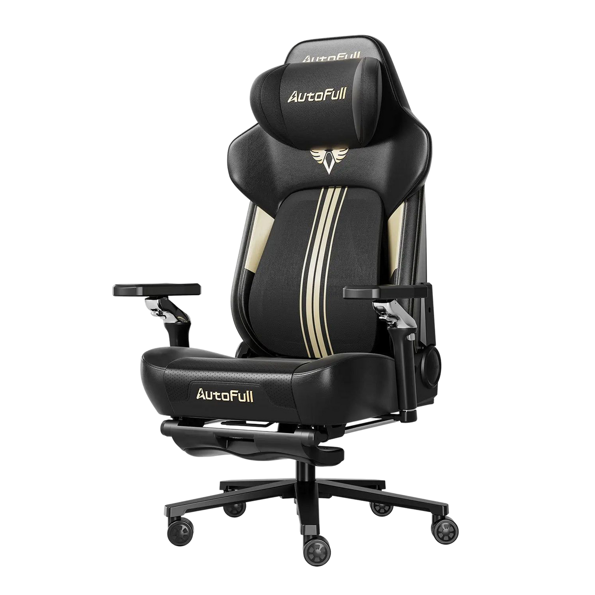 AutoFull M6 Ultra+ 2.0 Shiatsu Massage Gaming Stuhl [🏆 NiKos Championship-Stuhl]