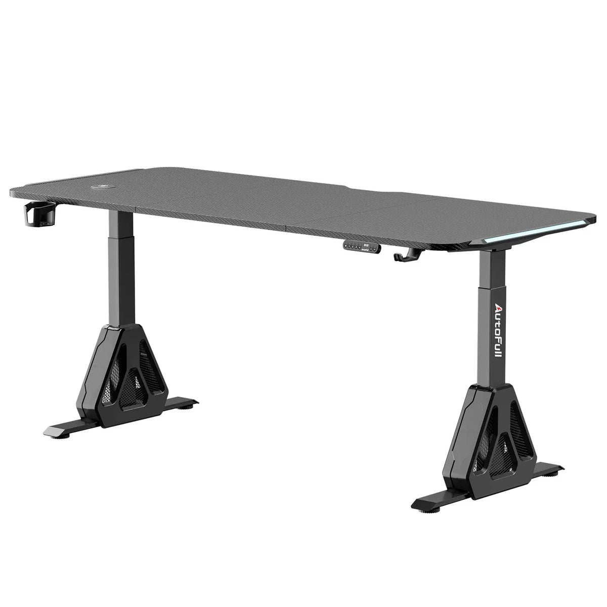 AutoFull A4 Pro RGB Gaming-Schreibtisch [⚡Kostenloses, extra großes Mauspad⚡]